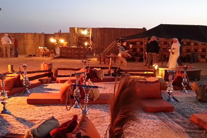 Premium evening desert safari camp Dubai